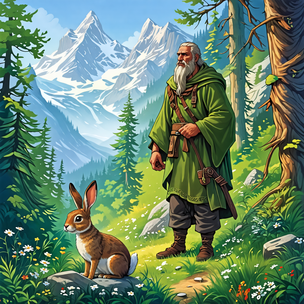 Rübezahl und der verlorene Hase