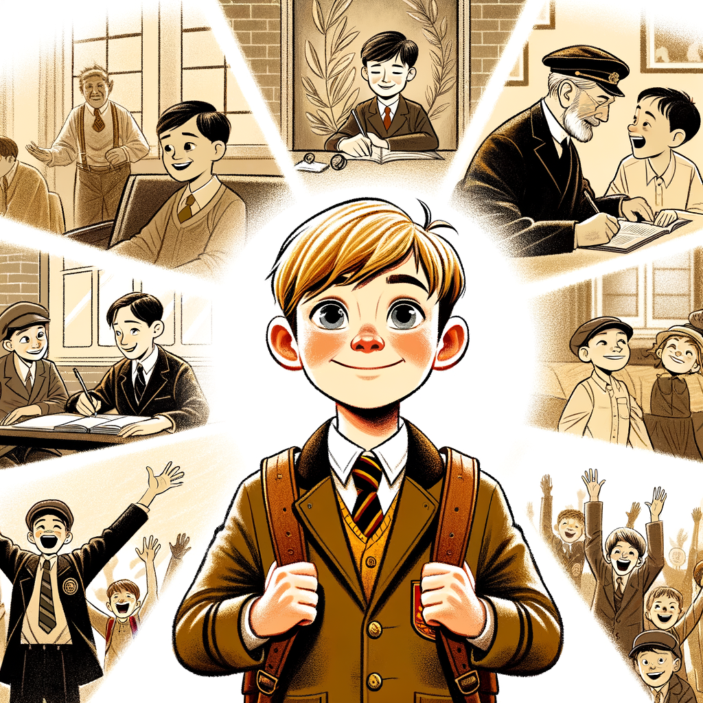 Hans und sein erster Schultag